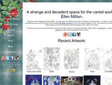 Tablet Screenshot of ellenmillion.com